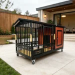 Iron Fort  Heavy-Duty 2-in-1 Duplex Dog Kennel with Two Rooms & Two Activity Areas for Large Breeds - Image 4
