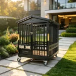 Outpost Heavy-Duty Single Kennel for Large Dogs 1.3x1.5m - Image 6