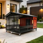 King Kong Dominator Heavy-Duty 2-in-1 Duplex Dog Kennel with Two Rooms & Two Activity Areas for Large Breeds - Image 6