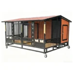 Twin Titan  Heavy-Duty 2-in-1 Duplex Dog Kennel with Two Rooms & Two Activity Areas for Large Breeds - Image 2