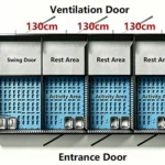 Industrial Grade Insulated Dog Kennel for 4 Large Dogs – QUAD TITAN XXL \| Titan Villa