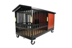 Heavy Duty Insulated Outdoor Dog House for Large Dogs – TITAN 1m×2m \| Titan Villa