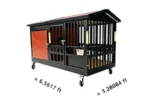 Heavy Duty Insulated Outdoor Dog House for Large Dogs – TITAN 1m×2m \| Titan Villa - Image 3