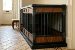 Heavy Duty Triple Indoor Dog Kennel for 3 Large Dogs – TRIPLE DEN L | Furniture Style Steel Frame Metal Wood-Grain Panel 3 Independent Rooms – Titan Villa - Image 5