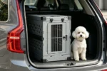 Heavy Duty Aluminum Foldable Dog Crate for Medium Dogs – TITAN FOLD S | Collapsible Portable Travel Kennel for Car SUV – Titan Villa - Image 5