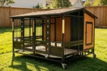 Heavy Duty Duplex Insulated Dog Kennel for 2 Large Dogs – TWIN TITAN Fort-XL \| Titan Villa - Image 7