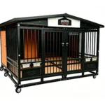 Heavy Duty Open Style Duplex Dog Villa for 2 Large Dogs – TWIN TITAN Pavilion | Titan Villa