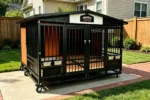 Heavy Duty Open Style Duplex Dog Villa for 2 Large Dogs – TWIN TITAN Pavilion | Titan Villa - Image 5